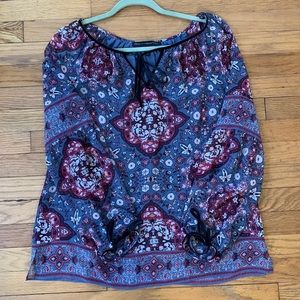Patterned Blouse
